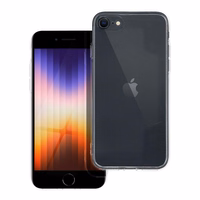 CLEAR Ümbris 2 mm jaoks IPHONE 7 / 8 / SE 2020 / SE 2022 (camera protection) läbipaistev