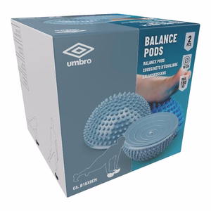 Umbro sensoorsed tasakaalupoolkerad taastusraviks ja jalamassaažiks, 2 tk