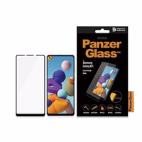 PanzerGlass E2E Regular karastatud klaas jaoks Samsung Galaxy A21 - with must raamiga