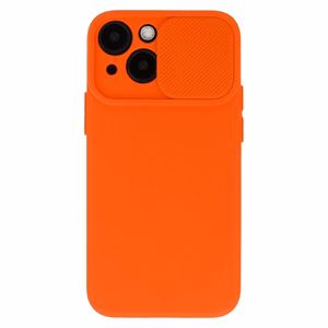 Camshield Soft jaoks Iphone 14 Plus Oranž