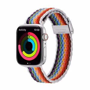 Strap Dux Ducis Mixture II Series Apple Watch 42/44/45/49mm Pale Stripes