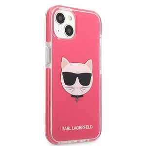 KARL LAGERFELD KLHCP13STPECPI IPHONE 13 MINI 5.4 "ÜMBRIS FUCHSIA/FUSCHIA CHOUPETTE HEAD