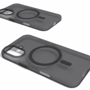 Puro Daylight MagSafe Silicone Ümbris jaoks iPhone 16 Plus - Must