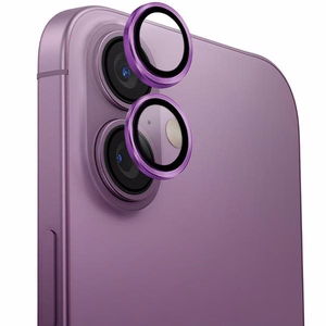 Uniq Optix Алюминиевая защита объектива камеры с аппликатором для iPhone 16 / iPhone 16 Plus - Розовый