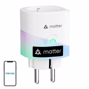 MEROSS MSS315CFH-EU nutipistik energiatarbimise mõõtmisega (Matter)