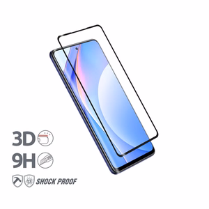 Crong 3D Armor Glass Full Glue 9H karastatud ekraanikaitseklaas seadmele Xiaomi Mi 10T Lite