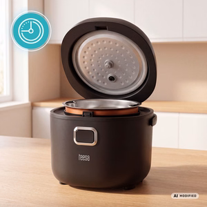 TEESA reisimultikeetja ja riisikeetja, 2 l, 12–24 V / 230 V, 350 W