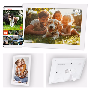 Kruger&Matz FRAMEO Wi-Fi 10,1-tolline digitaalne pildiraam, valge