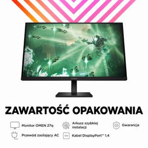 OMEN by HP 27-tolline QHD 165Hz mängumonitor - OMEN 27q