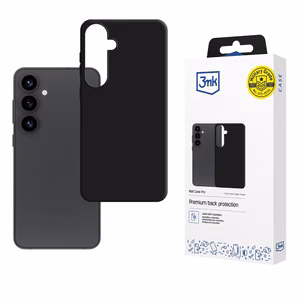 3mk Matt Case Pro для Samsung Galaxy S25 - матовый чёрный