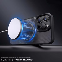 Wozinsky Carbon Fiber Ümbris with MagSafe jaoks Samsung Galaxy S25+ - hall