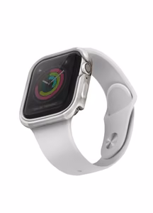 Чехол Uniq Valencia для Apple Watch 4 / 5 / 6 / SE 40 мм - серебристый