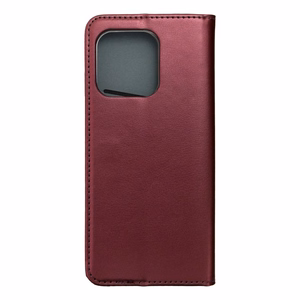 Чехол-книжка для Motorola EDGE 60 Smart Magneto бордовый