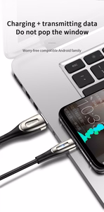 Fast Charging Kaabel to Micro USB / 3A / 2m Joyroom S-M41 (must)