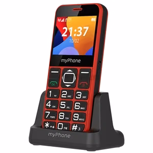 myPhone Halo 3 mobiiltelefon, punane, 2.31″ IPS-ekraan, 32 MB, ühe SIM-kaardi tugi, 0.3 MP põhikaamera, 1000 mAh