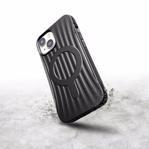 Raptic X-Doria Clutch Built ümbris seadmele iPhone 14, MagSafe'iga, must