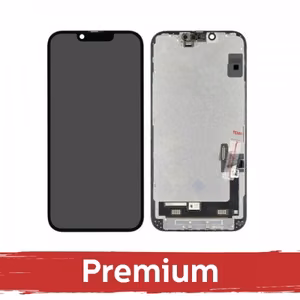 LCD ekraan ühilduv iPhone 15 must (INCELL / Premium)