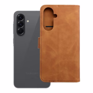 Флип-чехол Samsung A56 5G Tender Book коричневый