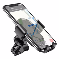 Juhtmevaba car phone Hoidja Hoco 15 W air vent CA105 must