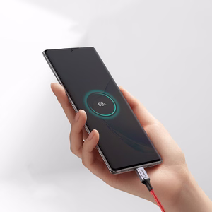 Ugreen US294 USB-C - USB-C 3A 480Mb/s kaabel 1m punane