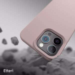 Etteri Silicone Mag ümbris iPhone 16 Pro 6,3" hele roosa