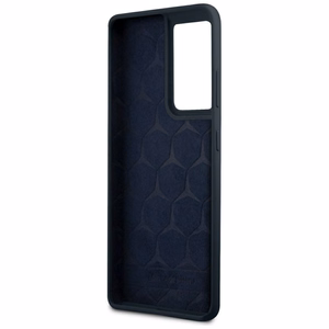 Mercedes Silicone Line чехол для Samsung Galaxy S21 Ultra - синий
