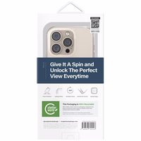 Uniq Swivix 360 Rotating Kickstand Ümbris jaoks iPhone 16 - Kuldne