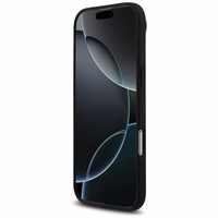 Mercedes Leather Large Laurel Leave MagSafe ümbris jaoks iPhone Air - must