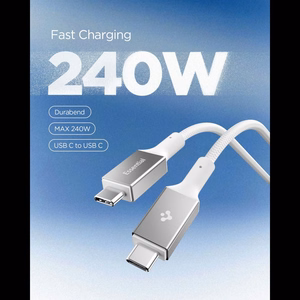 Spigen Essential EB24015CC USB-C / USB-C 240W kaabel 150cm - valge