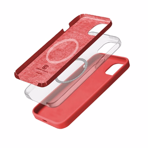 Crong Color Cover Magnetic MagSafe ümbris seadmele iPhone 15 Plus, roosa