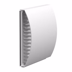Curved Rain Shield jaoks Single Room Energy Recovery Ventilator, Plastic