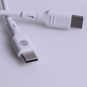 Forever TC-07-30AC PD QC laadija 1x USB-C 1x USB 30W valge + USB-C - USB-C kaabel 60W