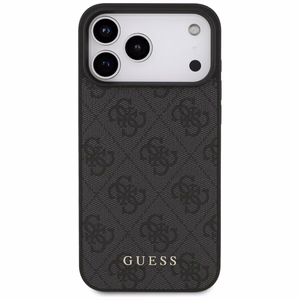 Guess 4G Classic ümbris mudelile iPhone 17 Pro Max / 18 Pro Max – värv: must