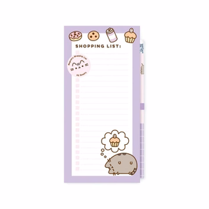 Pusheen Moments magnetiga märkmik külmkapile koos pliiatsiga