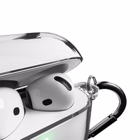 Puro 0.3 Nude ümbris AirPods 4 jaoks - läbipaistev