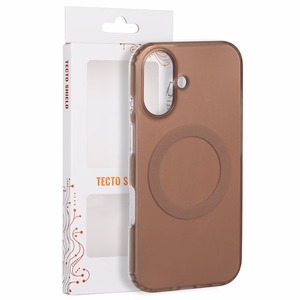 Tecto Shield Mistiq Mag ümbris mudelile iPhone 16 6,1", pruun