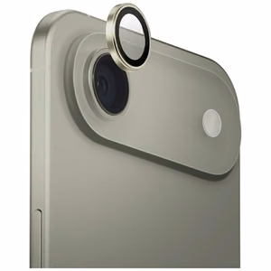 Uniq Optix Aluminum Camera Lens Protector jaoks iPhone Air with Applicator - kuldne