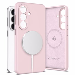 Tech-Protect Silikoon MagSafe Ümbris for Samsung Galaxy S26 - roosa