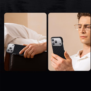 Benks Magnetic Armor Air Armor Grid Kevlar Ümbris Metal Frame 600D (B068) jaoks Iphone 17 Air must