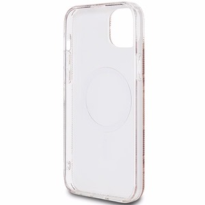 Guess IML GCube MagSafe ümbris jaoks iPhone 15 Plus / 14 Plus - brown