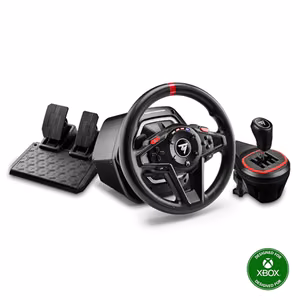 Rooli, pedaalide ja käiguvaheti komplekt Thrustmaster T128 Shifter Pack Xboxile ja PC-le