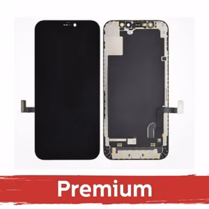 LCD ekraan ühilduv iPhone 13 Must (Hard OLED / Premium) /*Removable IC*/