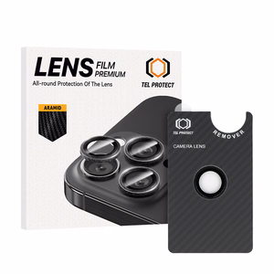 Tempered glass Tel Protect 3D Lens Aramid Series on camera for Iphone 17 Air (lens 1 piece)