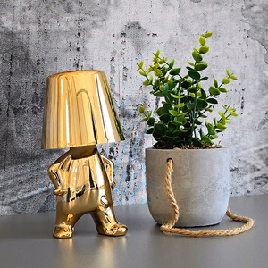 Night lamp Golden Man disain F