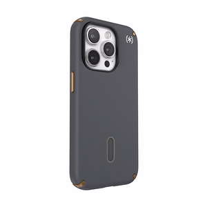 Speck Presidio2 Pro ClickLock MagSafe ümbris seadmele iPhone 15 Pro, söehall ja külmpronkjas