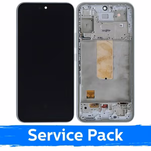 LCD Ekraan Ühildub Samsung A546 A54 5G Koos Frame / Valge / (Service Pack)