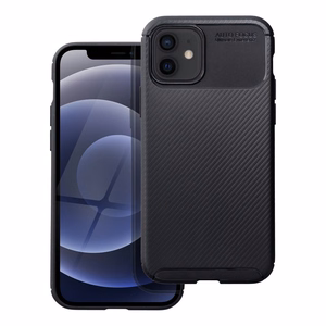 Ümbris CARBON PREMIUM jaoks IPHONE 12 / 12 Pro must
