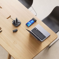 Powerbank Veger Pogo (W007CK) komplekt 4 x 5000 mAh must