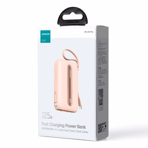 Akupank Joyroom „JR-L012 Plus Colorful“ Pink 20000mAh (22.5W)