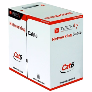 Techly ITP9-FLU-0305 võrgukaabel hall 305 m Cat6 U/UTP (UTP)